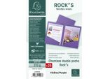 Cartella Exacompta Rock's, Din A4, Viola