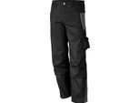 Qualitex® 10008866277512 Qualitex® Herren Arbeitshose „Pro Mg 245“ Schwarz GrößE 50