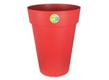 Riviera Soleilla Vaso Da Fiori - Rotondo - Ø 40 X 53 Cm - Rosso