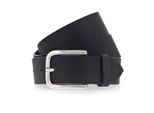 Vanzetti Pelle Cintura Classics 40Mm Full Leather Belt W85 Black Nero