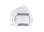 Vanzetti Pelle Cintura Classics 40Mm Belt W100 White Bianco
