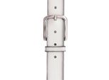 Vanzetti Pelle Cintura Classics 35Mm Belt W90 White Bianco