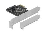Delock 90431, Pcie, Sata, Cina, Jmicron JMB582, 6 Gbit/S, Windows 10 Education, Windows 10 Education X64, Windows 10 Enterprise, Windows 10 Enterprise X64,...