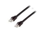 Equip 608054 Equip Cavo Patch Cat8.1 S/Ftp 2Xrj45 5,00M Nero Lszh