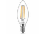 Philips Led A Forma Di Candela 6,5W = 60W E14 Chiaro 806Lm Bianco Caldo 2700K