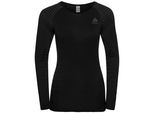 Odlo Bl Top Girocollo L/S Performan Black Black Xl