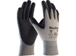 12 Paia Di Guanti A Maglia In Nylon Maxiflex® Elite Esd (34-774B) Taglia 11