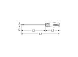 Ks Tools Ergotorque Vde Cacciavite A Taglio 5,5 Mm - 117.0545