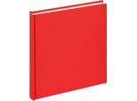 Walther Album Fotografico Panno Rosso 26X25 Cm 40 Pagine Bianche