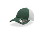 Cappello Campus, Visiera Curva - Colore: Verde/Bianco - Taglia: Unica