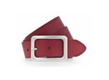 Vanzetti Pelle Cintura Neon Booster 35Mm Full Leather Belt W95 Red Rosso