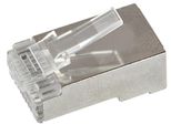 Logilink MP0077 Logilink Modular Plug CAT.6 Stp RJ45, 50Er Set Geschirmt