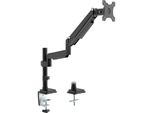Inline - Kit Di Montaggio - Per Display Lcd - Alluminio - Nero - Dimensioni Schermo: 43,2-81,3 Cm (17"-32"") - Montaggio Da Tavolo (23159B)"