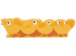 Tender Leaf Toys - Pulcino Animale In Legno