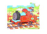 Bigjigs Toys Puzzle Di Legno Del Treno 9 Pezzi