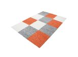 Life Shaggy Blocco Tappeto Pelo Lungo Rettangolo 160X230Cm Terra