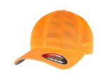 Flexfit 360 | Flexfit 360 Omnimesh Cap, Senza Chiusura - Colore: Arancione - Taglia: S/M