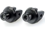 Puig 8778N Pedane Vintage Per Ducati Monster 1200 R Nero