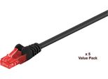 Microconnect V-UTP615SVP 15M Cat6 U/Utp (Utp) Schwarz Netzwerkkabel (V-UTP615SVALUEPACKAGE)