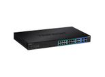 Trendnet TPE-1620WSF Trendnet 20-Port Gigabit Web Smart Poe+ Switch W/ 2 Sfp