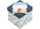 Folia 11611 Folia Explosionsbox-Bastelset "Buon Compleanno"""