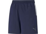 Puma Teamliga Sideline Shorts Bambini Blu Scuro Bianco Gr 140