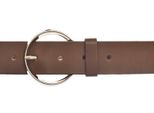 Vanzetti Pelle Cintura 35Mm Full Leather Belt W85 Baileys Marrone