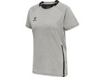 Hummel Hmlcima Xk T-SHIRT S/S Donna, Grigio Melange, M