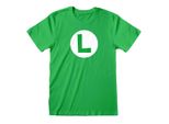 Super Mario - Distintivo Luigi - Maglietta