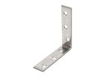 Alberts 851897 Staffa Per Sedia, Acciaio Inox, 60 X 60 X 16 Mm, Set Da 50