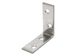 Alberts 851880 Staffa Per Sedia, Acciaio Inox, 40 X 40 X 15 Mm, Set Da 50