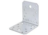 Alberts 837600 Connettore Per Negozio, Handwerkerpack, Zincato Sendzimir, 105 X 105 X 90 Mm, 25Er Set