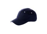 Cappello Da Baseball Con Chiusura A Velcro / Berretto / Cappello - Colore: Blu - Taglia: Unica