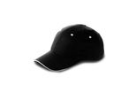 Cappello Da Baseball Con Chiusura A Velcro / Berretto / Berretto / Cappello - Colore: Nero - Taglia: Unica
