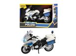 Moto Della Polizia Con Effetti Luminosi E Sonori