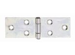 Alberts 850692 Cinghia Da Tavolo, Con Perno Rivettato In Acciaio Inox, Zincato Sendzimir, 28 X 80 Mm, Set Da 20