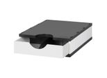 Styro 268-0101.0905S Stazione Di Smistamento Styro Styrodoc Uno Set, 1 Scomparto, Bianco/Nero