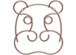 Tomado-Metaltex Tomado Metaltex Appendiabiti Safari Hippo Incl. Materiale Di Fissaggio