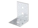 Alberts 866839 Connettore Angolare, Zincato Sendzimir, 60 X 80 X 60 Mm, Set Da 50