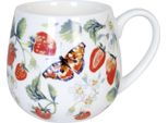 KöNitz Kuschelbecher Fruity Tea Strawberry - Victoria Lowe, Kaffeebecher, Tasse, Becher, Porzellan, 420 Ml, 11 1 143 2599