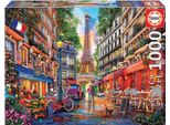 Educa 19019, Parigi, Puzzle Da 1000 Pezzi Per Adulti E Bambini A Partire Dai 10 Anni, Dominic Davison, Francia, Puzzle Di Città