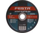 Festa - Disco Da Taglio In Metallo 115 X 2,0 X 22,2