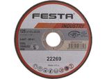 Festa - Disco Da Taglio In Metallo 125 X 1,6 X 22,2 Industria