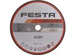 Festa - Disco Da Taglio Per Metallo 230 X 2,5 X 22,2 Industria