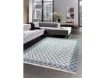 Tappeto Soggiorno Tappeto Marocchino Lavabile Grigio Dimensioni - 80 X 300 Cm