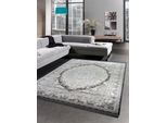 Tappeto Tappeto Di Design In Lana Grigio Blu Dimensioni - 160X230 Cm
