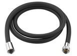 Accessori Aqualine - Tubo Doccia Nopel, 1500 Mm, Tappetino Nero 11079
