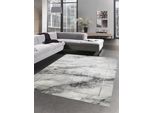 Tappeto Soggiorno Tappeto Di Design Tappeto Marmo Grigio Dimensioni - 200 X 290 Cm