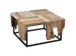 Tavolino Ambiance In Teak 65X65X35 Cm