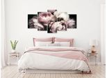 Fiori PÄOnies Quadro Di Vetro Acrilico Quadri Di Vetro Moderni Da Parete Immagini B-B-0398-K-M